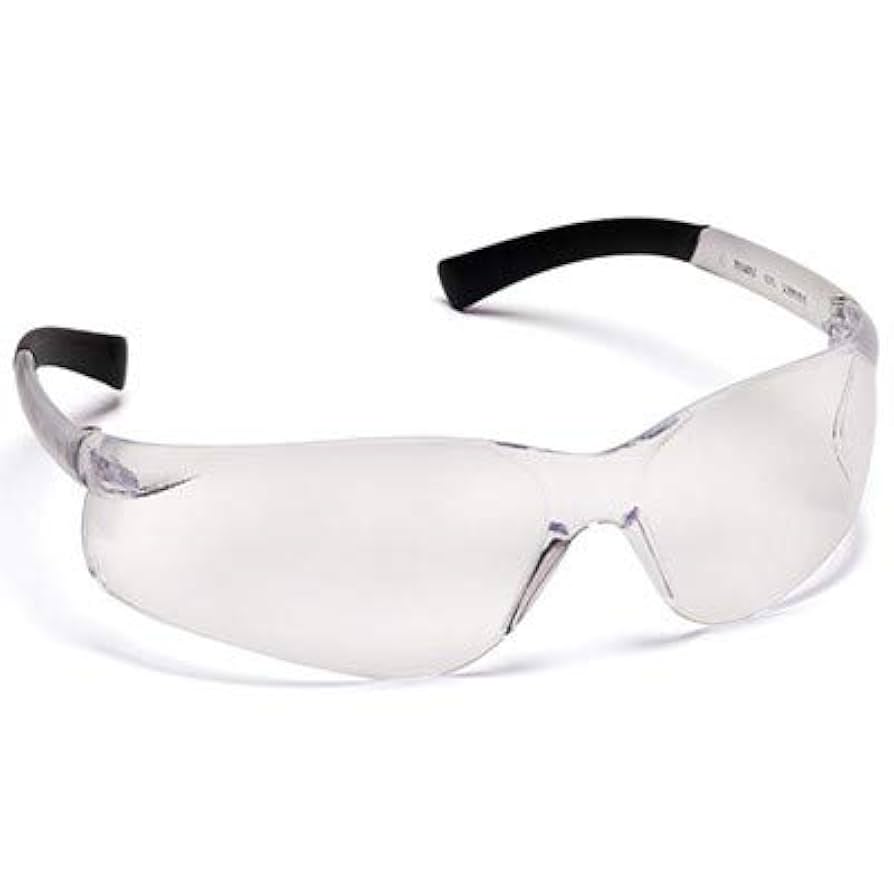 Amazon.com: Pyramex S2510S Ztek Safety Glasses Clear Frame w